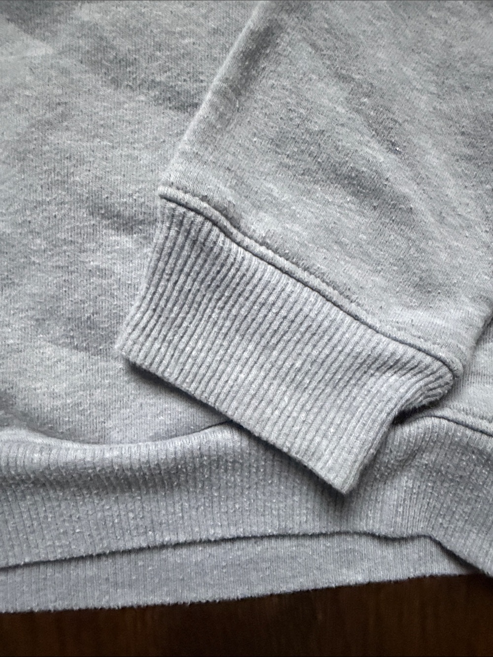 Boys Under Armour Kids' Gray and Light Gray Hooded Pullover Sweatshirts  size 7 - Picture 5 of 6